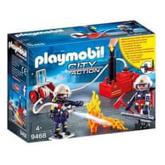 Playmobil Gasilci z vodno črpalko , Gasilci, 40 kosov