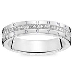 Thomas Sabo obroč | bela, Sterling Silver | 925 Sterling srebrno / beli diamant