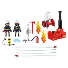 Playmobil Gasilci z vodno črpalko , Gasilci, 40 kosov