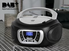 Trevi CMP 510 Boombox, DAB/DAB+, CD predvajalnik, USB, MP3, črn