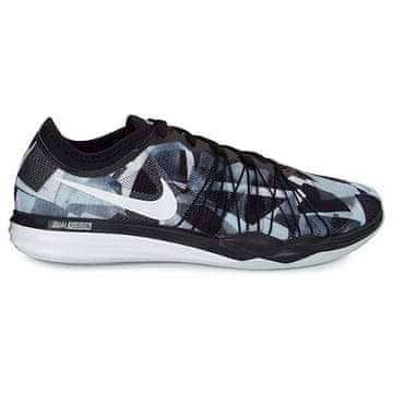 Nike W DUAL FUSION TR HIT PRNT, 20 | TRENING ŽENSK | ŽENSKE | NIZKA VRH | ČRNI / GLACIER BLUE-WOLF GREY-W | 6.5