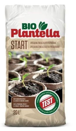 Bio Plantella Start zemlja za potaknjence, 20 l