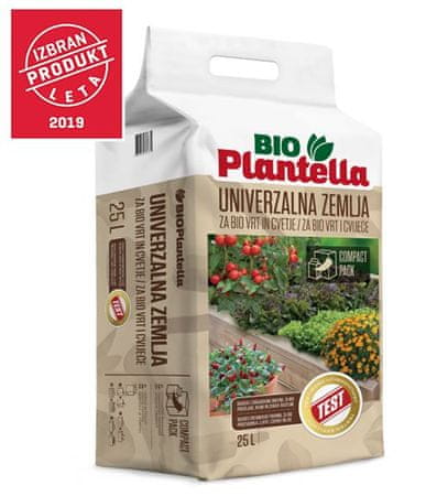 Bio Plantella organska zemlja v kocki, 25 l