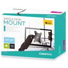 Omega OUPC12S namizni nosilec za monitor, 33,02cm (13) - 68,58cm (27), vrtljiv v vse smeri