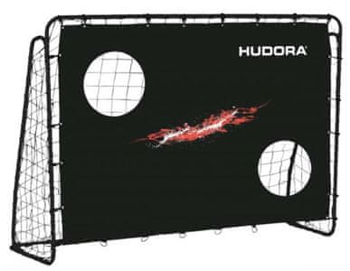 Hudora Trainer nogometni gol s tarčo, 213x152x76 cm