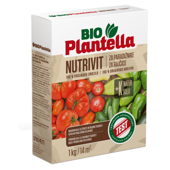 Bio Plantella Nutrivit za paradižnik in plodovke, 1 kg