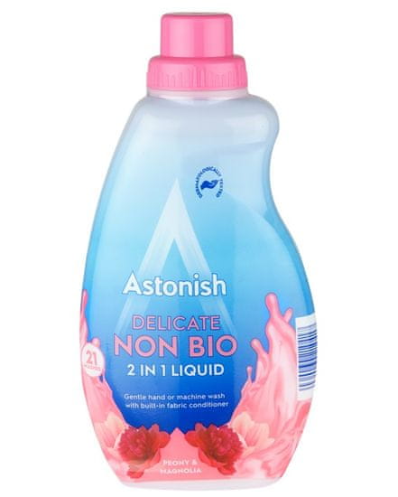 Astonish gel za strojno in ročno pranje občutljivega perila, potonika in magnolija, 840 ml