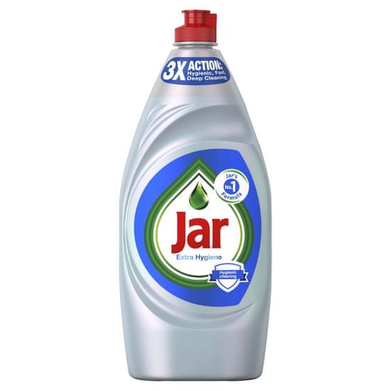 Jar Extra Hygiene tekoči detergent za posodo, 905 ml