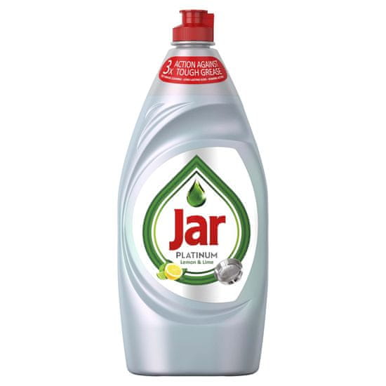 Jar Platinum Lemon & Lime tekoči detergent za posodo, 905 ml