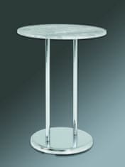 Mørtens Furniture Kavna mizica Raymond, 55 cm, beton / krom