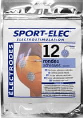 Sport-Elec Elektrode SporElec - okrogle (12 kom)
