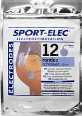 Sport-Elec Elektrode SporElec - okrogle (12 kom)