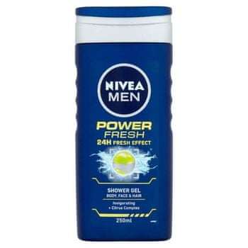 Nivea Men gel za prhanje Power Refresh, 250 ml 