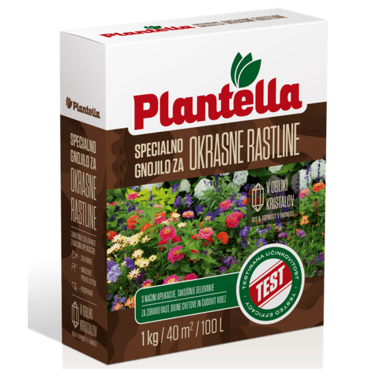 Plantella Specialno gnojilo za okrasne rastline, kristalno, 1 kg