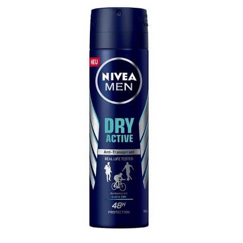Nivea Men Dry Active deodorant, 150 ml