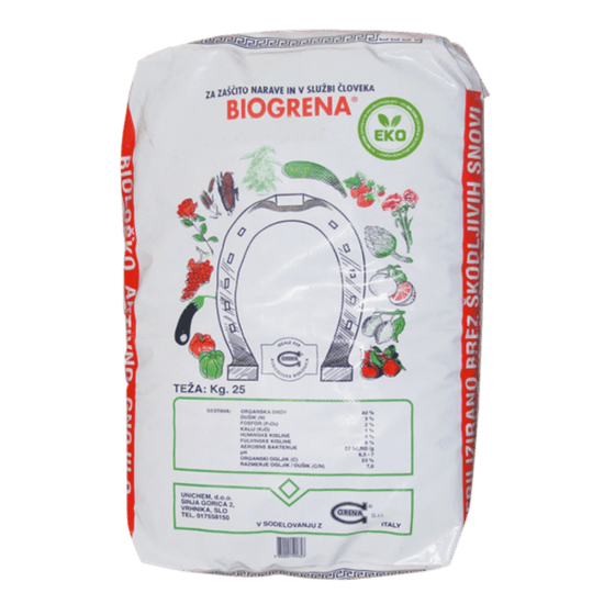 Plantella Biogrena gnojilo, 25 kg