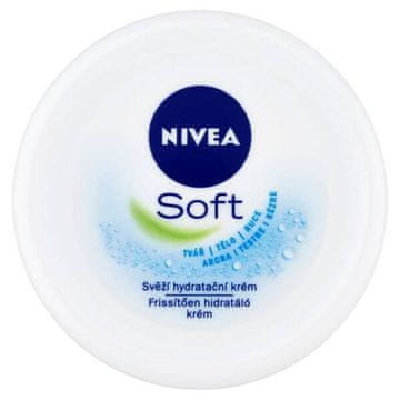 Nivea Soft krema za obraz, vlažilna, 100 ml