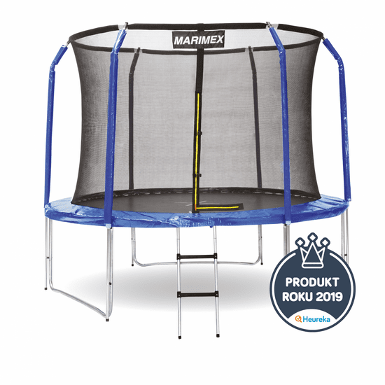 Marimex trampolin z zaščitno mrežo in lestvijo, 305 cm