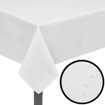 Vidaxl 5 belih prtov 100 x 100 cm