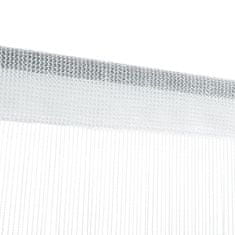 Vidaxl Zavese iz nitk 2 kosa 100x250 cm bele barve