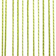 Vidaxl Zavese iz nitk 2 kosa 140x250 cm zelene barve