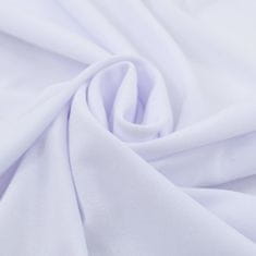 Vidaxl Pregrinjala za mizo s krilom 2 kosa 150x74 cm bela