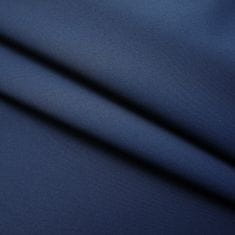 Greatstore Zatemnitvena zavesa z obešali modra 290x245 cm