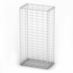 Vidaxl Gabion košara s pokrovi pocinkana žica 100 x 50 x 30 cm