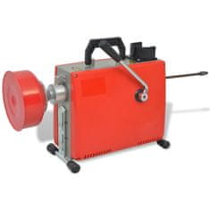 Vidaxl Naprava za čiščenje cevi 250 W 15mx16mm 4,5mx9,5mm