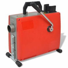 Vidaxl Naprava za čiščenje cevi 250 W 15mx16mm 4,5mx9,5mm