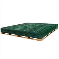 shumee 2D ograjni paneli, 2,008 x 1,83 m, 26 m, zeleni