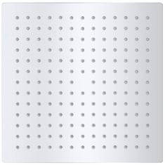 Vidaxl Glava za Tuš Nerjaveče Jeklo 25x25 cm Kvadratna