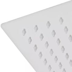 Vidaxl Glava za Tuš Nerjaveče Jeklo 25x25 cm Kvadratna