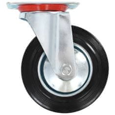 Vidaxl Gibljiva kolesa 4 kosi 160 mm