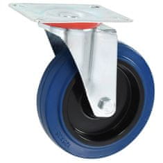 Vidaxl Gibljiva kolesa 4 kosi 125 mm