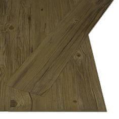 Vidaxl Samolepilne talne deske 4,46 m2 3 mm PVC rjave