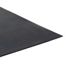 Vidaxl Talna preproga nedrseča guma 1,2x5 m 1 mm gladka