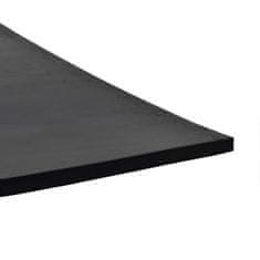 Vidaxl Talna preproga nedrseča guma 1,2x2 m 8 mm gladka