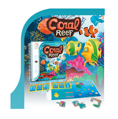 Smart Games Koralni greben, 48 izzivov, magnetna potovalna igra