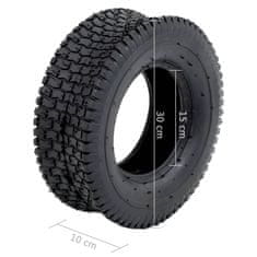 Greatstore Pnevmatike za samokolnico 2 kosa 13x5,00-6 4PR guma