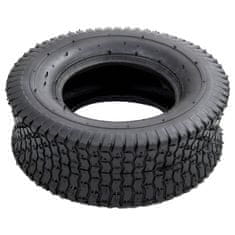 Vidaxl Pnevmatike za samokolnico 2 kosa 13x5,00-6 4PR guma