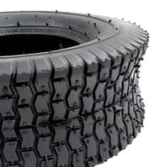 Vidaxl Pnevmatike za samokolnico 2 kosa 13x5,00-6 4PR guma