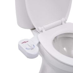 Greatstore Bide nastavek za WC desko enojna šoba