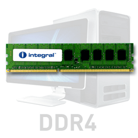 Integral 8GB RAM pomnilnik, DDR4, 2666MHz, UDIMM, PC4-21300, CL19, 1,2V (IN4T8GNELSI)