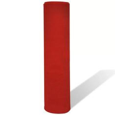 Vidaxl Rdeča Preproga 1 x 5 m Izjemno Težka 400 g/m2