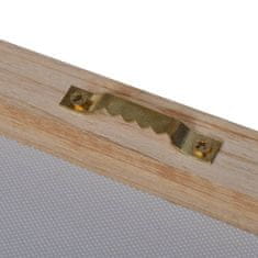 Vidaxl Set platen s printom zemljevida sveta 100 x 50 cm