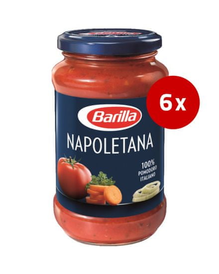 Barilla Napoletana paradižnikova omaka, 6 x 400 g