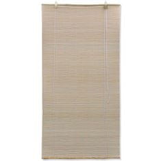 shumee Rolo senčilo iz naravnega bambusa 2 kosa 120x160 cm