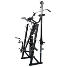 Vidaxl Vadbena klop s kompletom uteži in stojalom 30,5kg