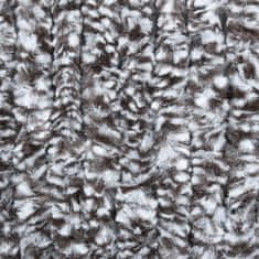 shumee Zavesa proti mrčesu iz šenilje 100x220 cm rjava in bež